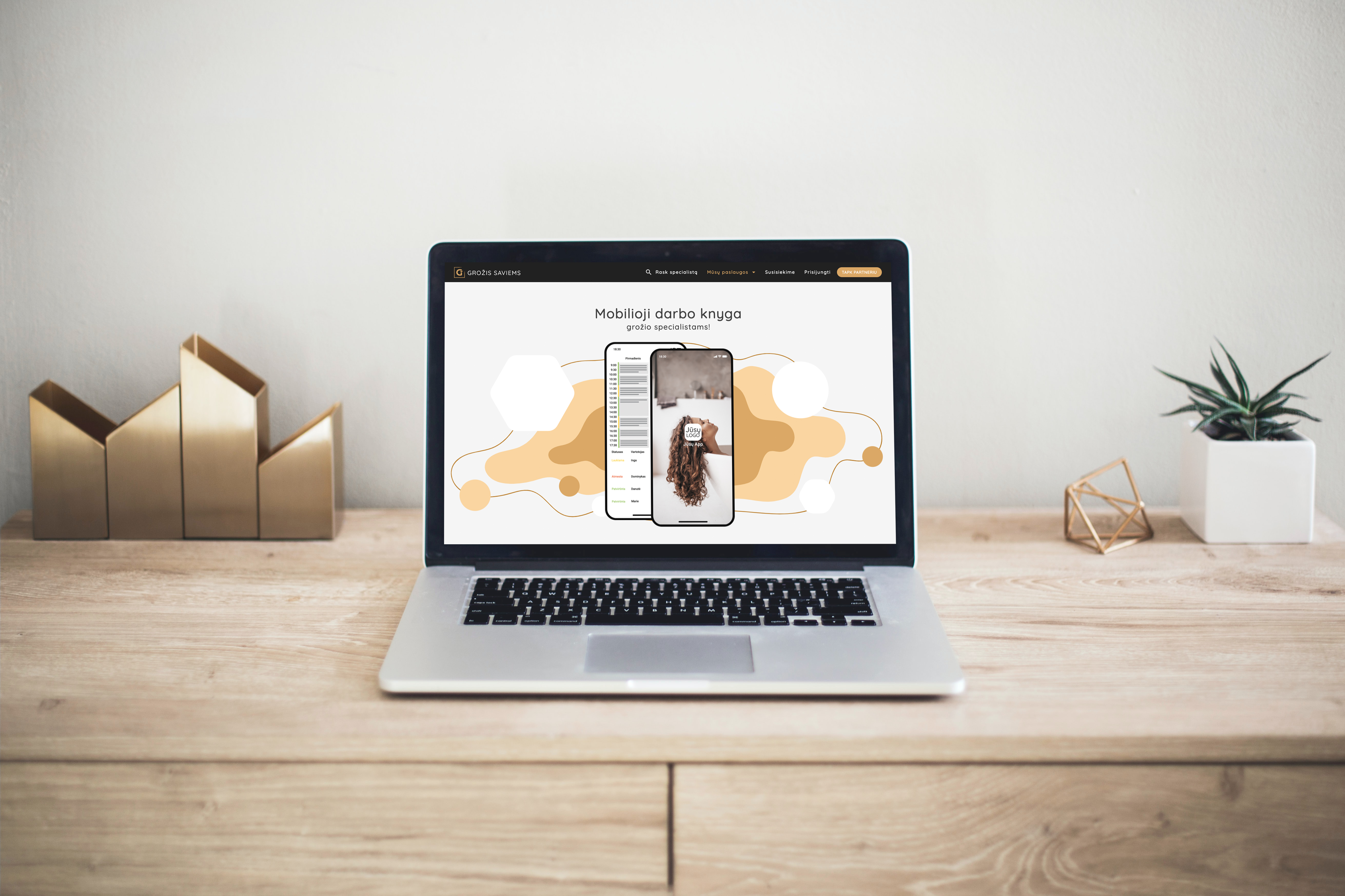 "Grozis Saviems" WEB RESPONSIVE, APP, BRAND